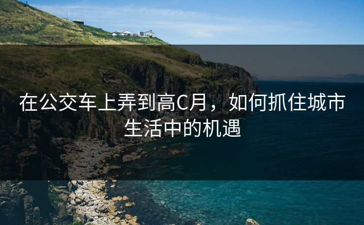 在公交车上弄到高C月，如何抓住城市生活中的机遇